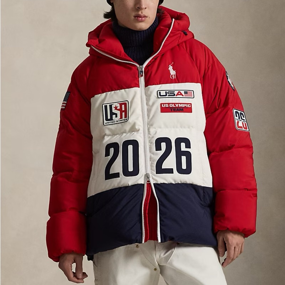 *NWT* Polo Ralph Lauren Team USA Olympic Closing Ceremony Puffer Jacket (medium)